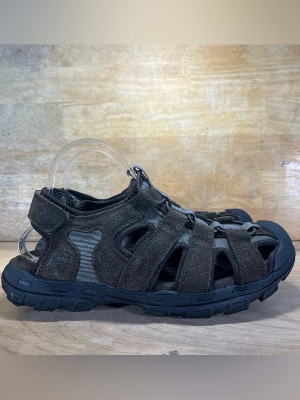 Skechers Selmo Fisherman Womens Size 10.5 Sandal Shoe Brown SN 64641